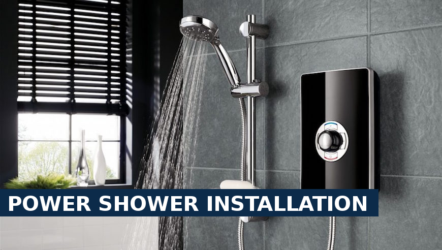 Power shower installation Brixton